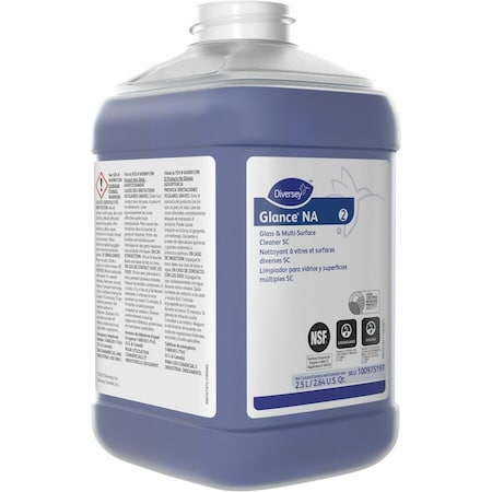 Liquid Glass and Multi-Surface Cleaner Concentrate, Unscented, Bottle, 2 PK