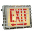 Wire Guard, Steel, White, 13 3/4, Exit Sign