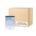Case of Writing Tablets, 6"x9", Wide Ruled, 100 Sheets/Pad, Fits in a Standard 6 3/4" Size Envelope, PK48