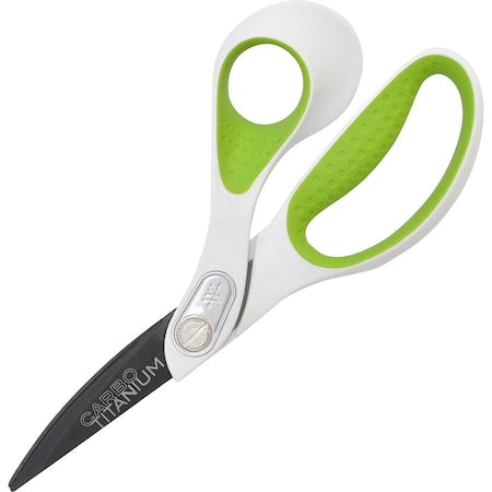 Scissors, 8" Bent Carbotitanium Scissors