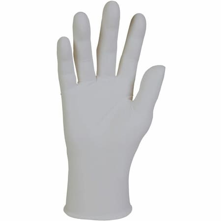 KimTech Sterling Disposable Exam Gloves, Beaded Cuff, Powder-Free, Gray, 2000 PK, M