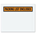Packing List Envelopes, Orange, PK1000