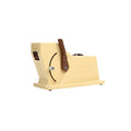Tape Dispenser, 24 mm 1 in Max. Tape Width. 5 3/4 in Tape Core Dia, Not Applicable, Plastic, Tan