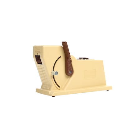 Tape Dispenser, 24 mm 1 in Max. Tape Width. 5 3/4 in Tape Core Dia, Not Applicable, Plastic, Tan