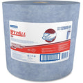 WypAll Power Clean X90 Ultra Duty Cloths (12889), Wipes Jumbo Roll, Blue Denim, 1 Roll /Case