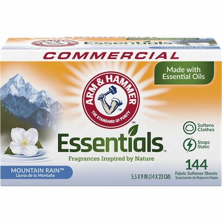 Fabric Softener Sheets, Sheet, Mountain Rain Scent, White