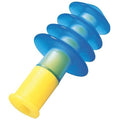 Fusion Reusable Corded Ear Plugs, Flanged Shape, NRR 27 dB, Storage Case, M, Green, 100PK