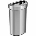 23 Gallon Semi-Round Open Top Trash Can