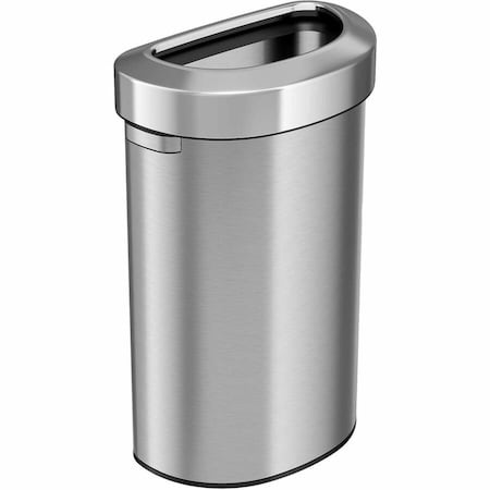 23 Gallon Semi-Round Open Top Trash Can