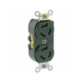 LockingReceptacle, 15A, 1-1/2hp, 250VAC, Blk