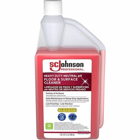 Floor Cleaner, 32 oz, Bottle, PK6