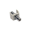 Snap Fit Keystone Stereo Jack, F/F