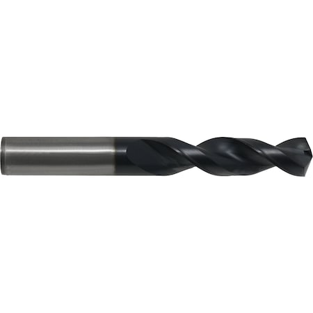 Screw Machine Drill Bit, #14 Size, 135 Degrees Point Angle, Cobalt Steel, TiAlN Finish