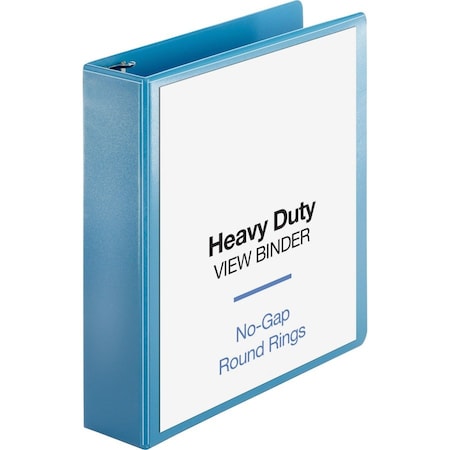 Ring Binder, Light Blue, Clear Sleeve