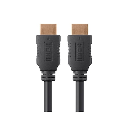HDMI Cable, High Speed, Black, 5ft., 28AWG
