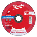 Cut-Off Wheel, 7/8" Sz, 6" dia., PK10