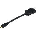 Micro HDMI(M) to HDMI(F) Adapter, 6Inch