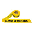 Barricade Tape, 3 Mil, Yellow, PK12