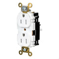 Straight Blade Receptacle, 5-15R, 15 A, 125V AC, 2 Pole, 3 Wire, Surface Mount, Grounded
