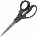 Scissors, Black, 8-1/2 in Overall L