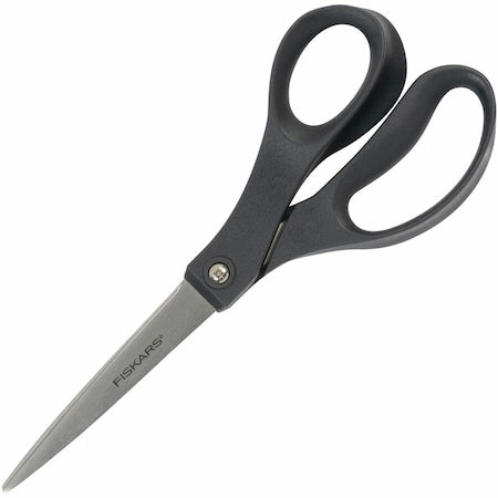 Scissors, Black, 8-1/2 in Overall L
