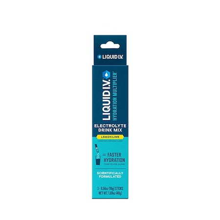 Hydration multiplier, 0.6oz, LemonLime, PK3