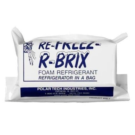 Cold Bricks, 4 1/2" x 2" x 1 1/2", White, PK48