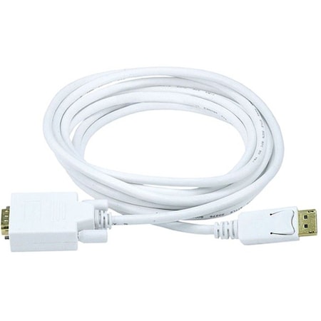 CPU Cord, Displayport/VGA, 10ft, White