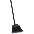 7 7/8 in Sweep Face Lobby Broom, Synthetic, Black