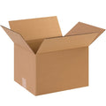 12 in x 10 in x 8 in Shipping Box, Kraft, Corrugate, Single Wall, 44 ECT