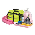 Spill Kit, 20 in L, Bag, 9 gal Absorbed