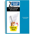 Spiral Notebook, 2 Subject, CR, 6in x 9
