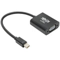 Mini DisplayPort to VGA Adapter Active 1080p Black mDP to VGA