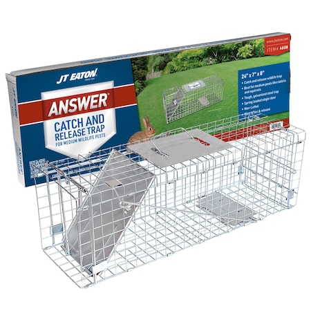 Live Animal Trap, 24in L x 7in W x 8in H