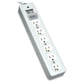 Outlet Strip, Surge, Hospital Grade, 6 5-15R-HG, 5-15P-HG, 10 ft., White
