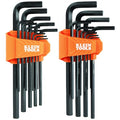 Hex Key Set, L-Style Long, SAE/Metric, 22PC