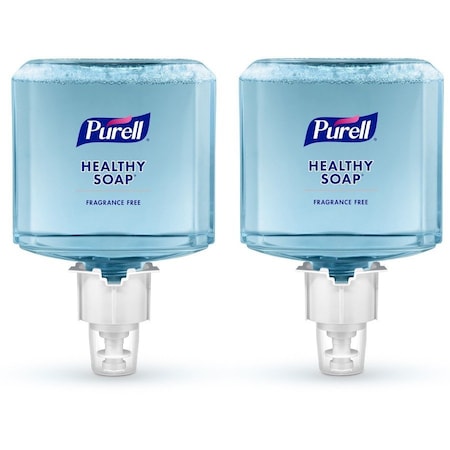 Hand Soap, Series ES6, 1,200 mL, Foam, Fragrance Free, Requires Dispenser, 2 PK