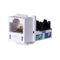 Hubbell Xcelerator HXJ5EW Cat.5e Keystone Jack - 1 Pack - 1 x RJ-45 Network Female - White