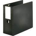 Ring Binder, Black, Clear Sleeve