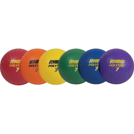 Playground Ball/Dodgeball Set, 7 in Dia
