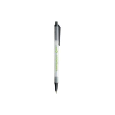 Retractable Pen, Medium 1.0 mm, Black PK12