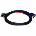 Proj cord, VGA(HD15) to 3 RCA Male, 6ft