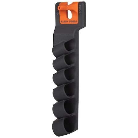 SocketStorage, Gray, Orange, Plastic, 1PK