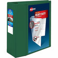 Heavy-Duty View 3 Ring Binder, 5 In Ring