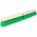 24" Perma-Sweep Floor Brush Flagged Green Polystyrene Fill