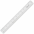 Ruler, 12 Inch, Clear Acrylic