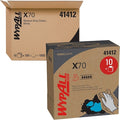 WypAll Power Clean X70 Medium Duty Cloths (41412), Pop-Up Box, Blue, es / Case, PK10