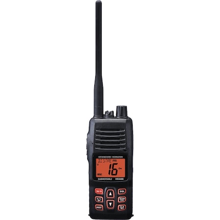 Marine Two Way Radio, VHF, 5 Watts, LI-Ion