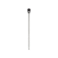 3/4 in Drive 72 Geared Teeth Pear Quick-Release Ratchet, Polished