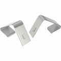 Partition Hook, 2-1/2 in.H, 1-1/2 in.W, PK2